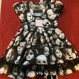 Dolls Kill Widow Wayward Souls babydoll dress